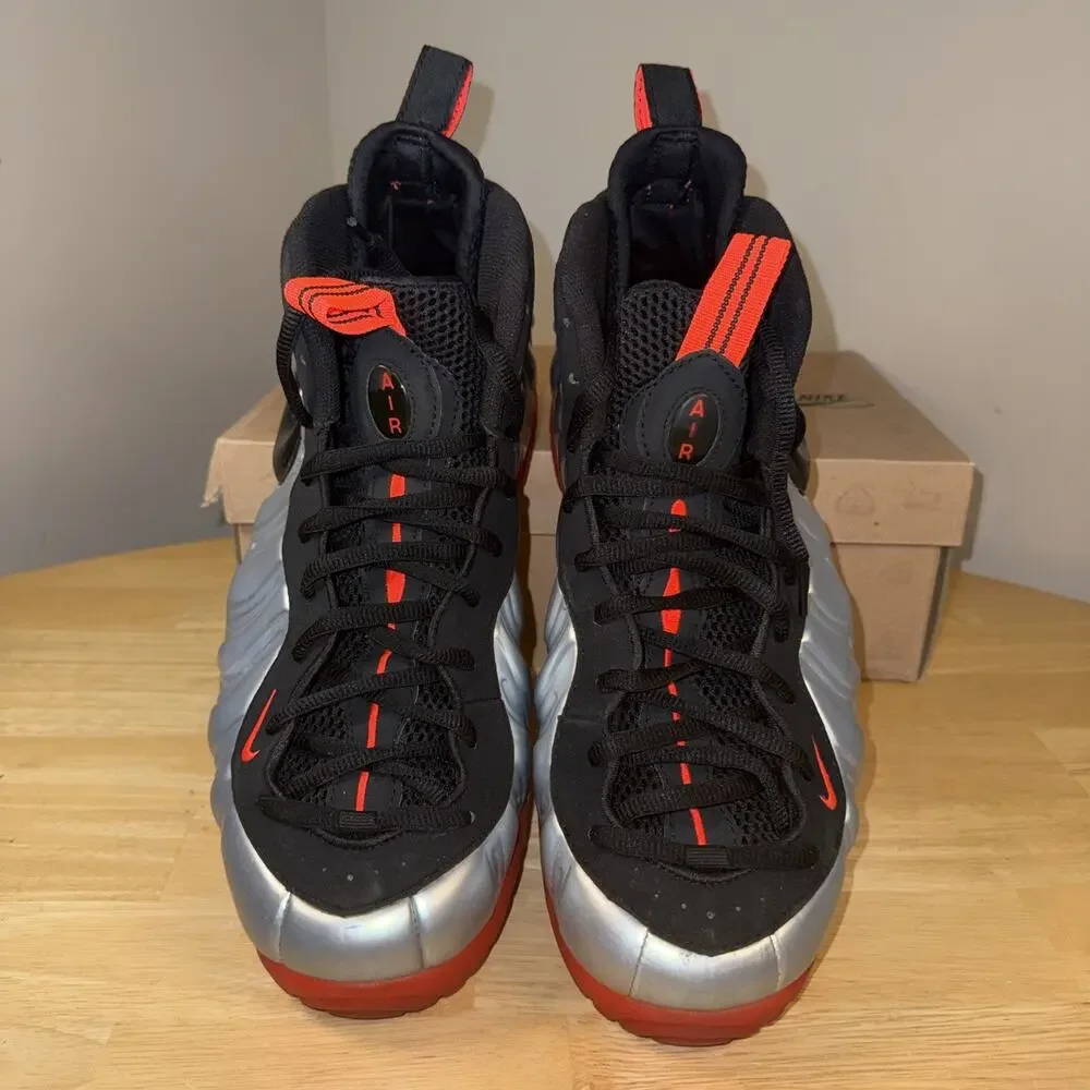 Size 14 - Nike Air Foamposite Pro Crimson Great Condition OG Box 2012
